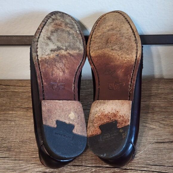 Cole Haan Tassel Men\'s Loafers Dress Shoes Size 10.5 Burgundy